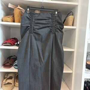D&G Charcoal Pencil Skirt